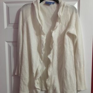 Tunic length sweater